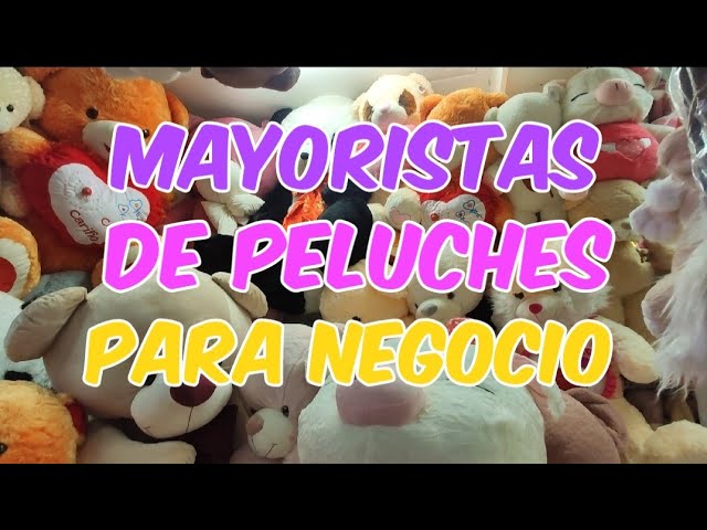 DE PELUCHES (para negocio) - YouTube