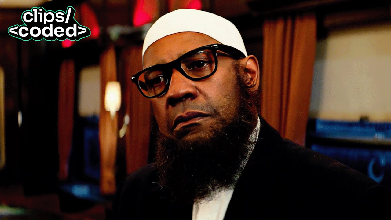 the equalizer 2 (2018) - opening train fight goes hard