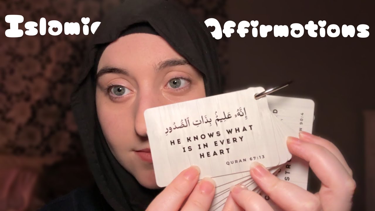 ASMR Islamic Affirmations pt.3 (Dhikr & Inaudible Whispering)