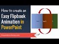 How to Create Easy Flipbook Animation Effect in PowerPoint