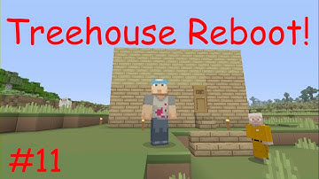 Treehouse Reboot #11 with Dave and Aaron - Skeleton Dungeon (Minecraft Xbox 360 Edition)