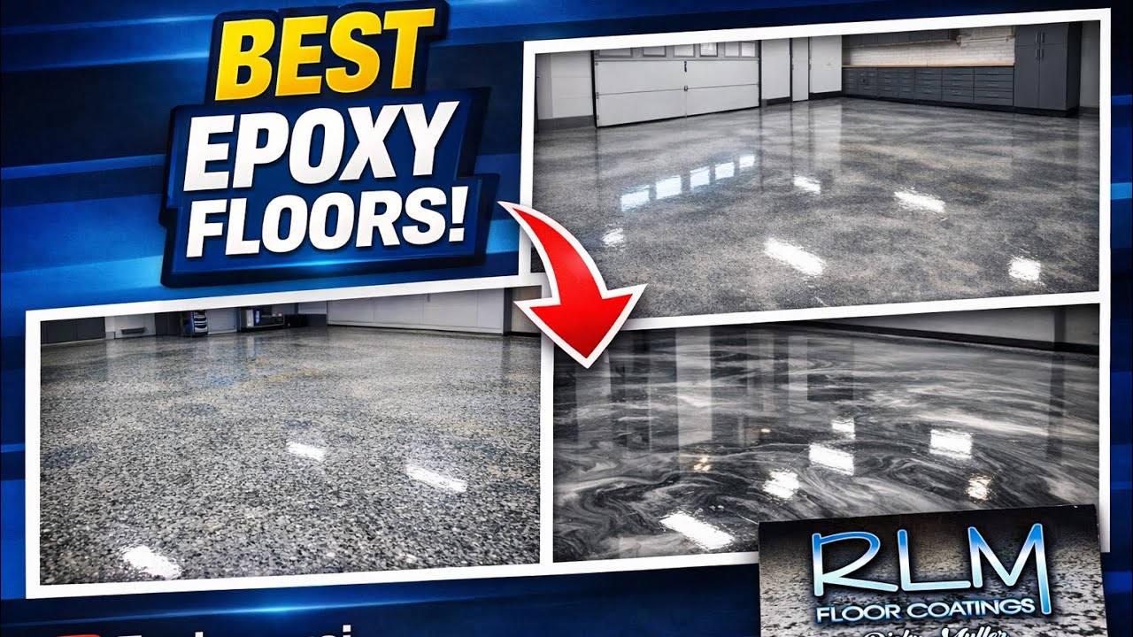 Transforming My Garage with a Epoxy Floor! 🛠️✨