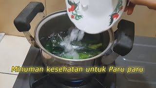 Health drink recipe from pandan leaves