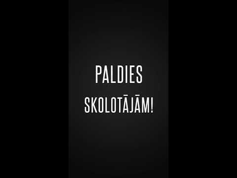 Paldies skolotājām