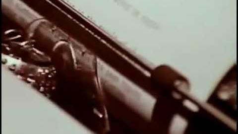 IBM Selectric Typewriter TV ad