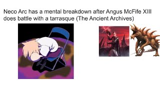 Neco Arc AI cover - Vorpal Laserblaster of Pittenweem by Gloryhammer