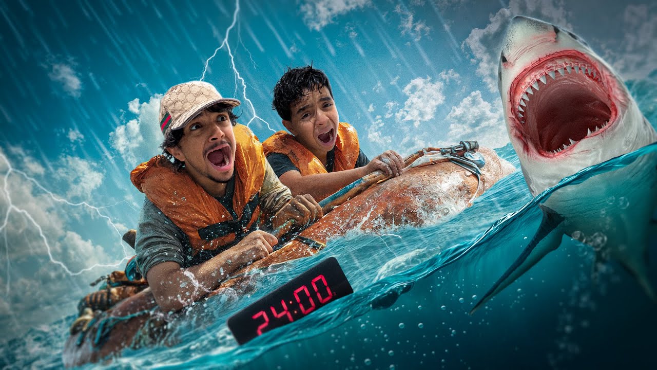 SURVIVRE 24H EN MER AVEC MON FRÈRE