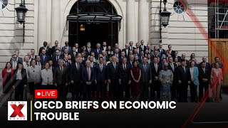 OECD LIVE: OECD Nations Discuss Slowing Global Economic Growth | NewsX World
