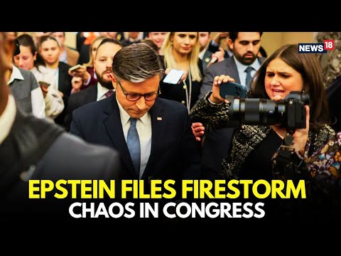 LIVE US House ERUPTS Over Epstein Files Release Lawmakers Clash On Trump Epstein Links N18G 
