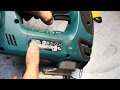 Лобзик Makita 4350 FCT ( Макита 4350), плохая пылезащита, профилактика