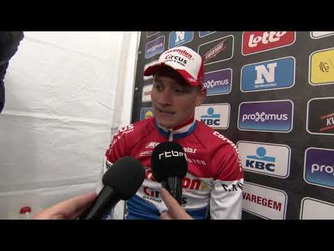 Mathieu van der Poel - interview d'arrive -  Travers la Flandre / Dwars door Vlaanderen 2019