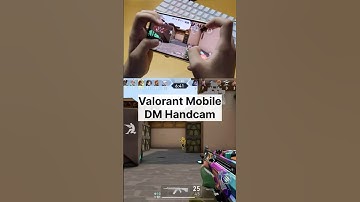 VALORANT MOBILE HANDCAM GAMEPLAY! #shorts #valorantmobile #valorant