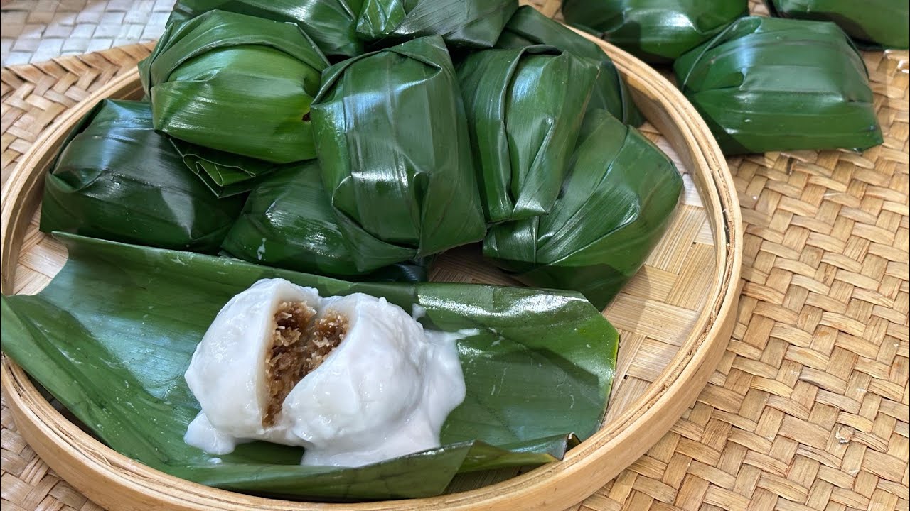 Cara Buat Kuih Koci Santan Leleh