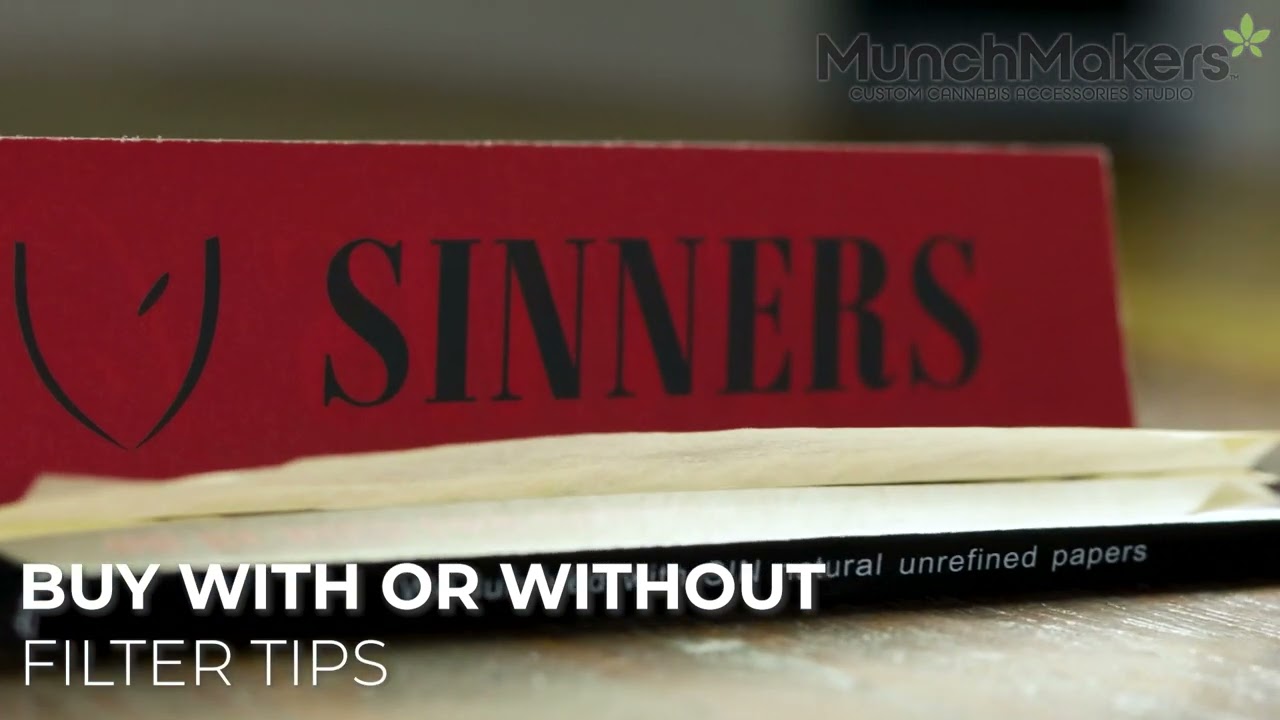 Custom Rolling Papers from MunchMakers - Design Online for Wholesale