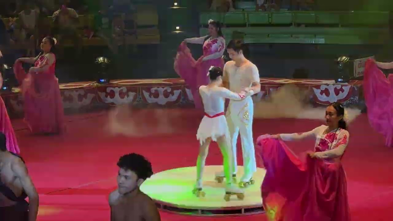 2026.03.07 라오스 국립서커스 01 오프닝 무대