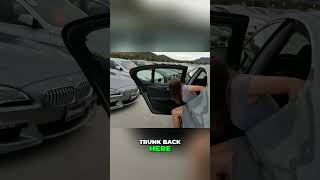 BMW Backseat Bliss: 1400W Sound, Sunshades & Epic Trunk Space! #shorts