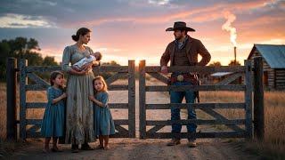 She Was Beaten for Birthing Daughters—Until the Widowed Cowboy Said, “Then Let Me Raise Them Proud.”
