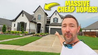 This HOUSTON TEXAS Suburb has MASSIVE New Construction Homes for CHEAP! screenshot 4