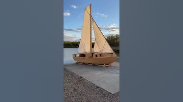 Building our Wharram catamaran EPIC DIY boat build #boatbuilding #wharram