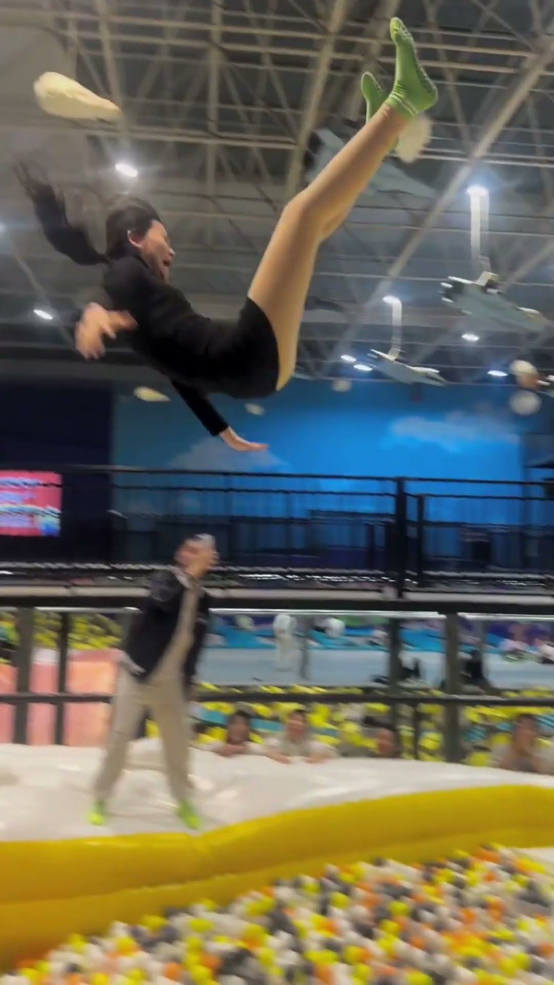 This Trampoline Is So Fun! Why Didn't We Just Start Jumping Around Like This When We Were Kids