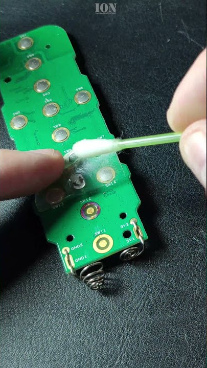 Repair Bluetooth remote control buttons #shorts