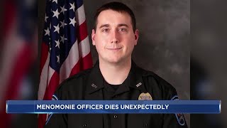 Menomonie Police Department announces unexpected off-duty death of officer