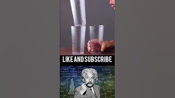 glass and water.    physics teacher #physics