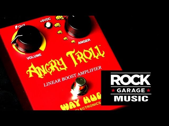 Way Huge Electronics - Angry Troll Pedal - YouTube