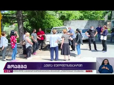 აქცია დედოფლისწყაროში