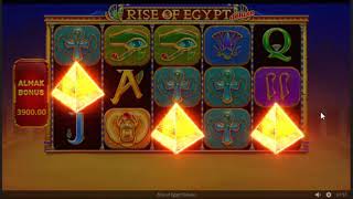 RISE OF EGYPT DELUXE - SLOT - KASAMIZI 27.000 TL YE ÇIKARDIK!..MEGAWİN!... #slot #casino #rulet