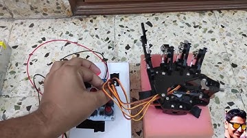 Servo Controlled Robot hand