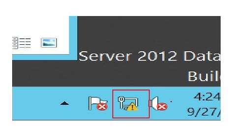 Troubleshooting windows -  No internet access | Windows 7/8/10/11/2012R2/2016| Yellow Triangle |
