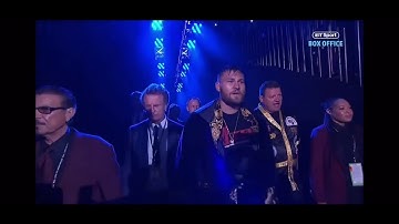 Tyson Fury Vs Tom Schwarz Ringwalks
