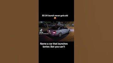 Name a better launching car than the B5 S4 (I bet you can’t) #shorts