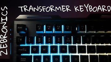 ZEBRONICS TRANSFORMER KEYBOARD || CINEMATIC B ROLL || COMMERCIAL