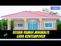 Desain rumah minimalis gaya kontemporer 3 kamar tidur