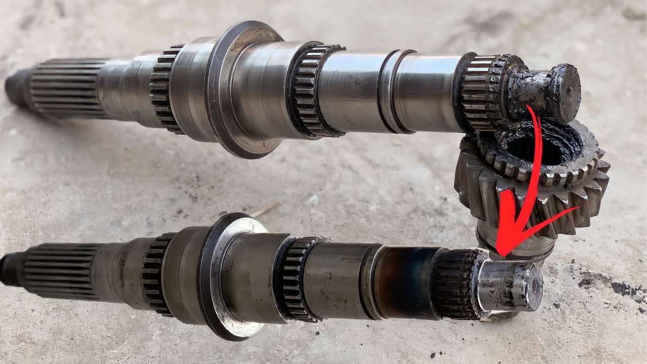 How to Repair Gearbox Main Shaft Bearing Size With a special tool// Only Genius Guy Can Do it