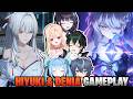 JP Vtubers React to Hiyuki and Denia Early Gameplay Footage [JP Vtubers Reaction ENG Sub]