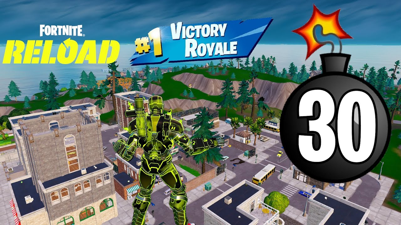 Fortnite Reload But 30 Bombs Only