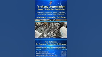 Yicheng Automation - Improve production efficiency and change the future! #assemblymachine