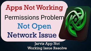 How To Fix Jarvis App not working | Not Open | Space Issue | Network & Permissions Issue