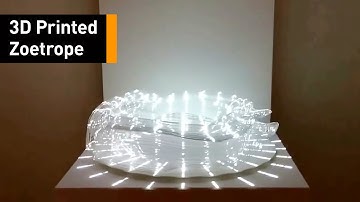 Meet The First 3D Printed Zoetrope...That Creates 3D Motion