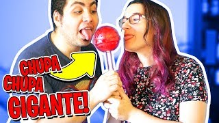 CHUPA CHUPS GIGANTE! LYON VS ANNA CHUPA CHUPS GIGANTE! LYON VS ANNA