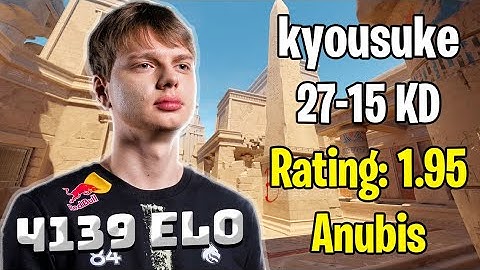 KYOUSUKE on Faceit with Utility Guide, Multi POV and Voice Comms (Anubis)
