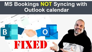 Bookings not syncing with Outlook Calendar [FIXED] by Nicos Paphitis 8,500 views 1 year ago 8 minutes, 29 seconds