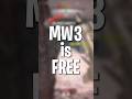You can get Modern Warfare 3 for free, for a few days! 🤯  #modernwarefare3 #warzone