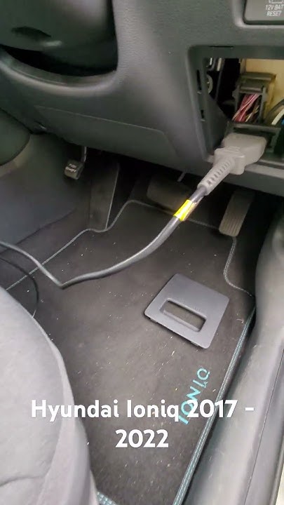 Hyundai Ioniq Obd Port Location The Ultimate Checklist For Owners - avy8al9