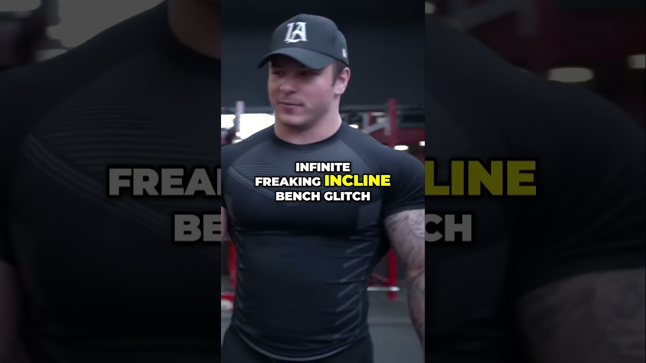 Infinite Incline bench trick with PR Elbow sleeves. Unleash Your Strength!