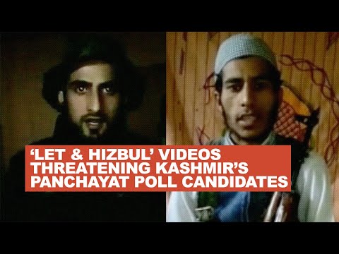 'Severe punishment': ‘LeT, Hizbul’ release videos threatening Kashmir’s panchayat poll candidates