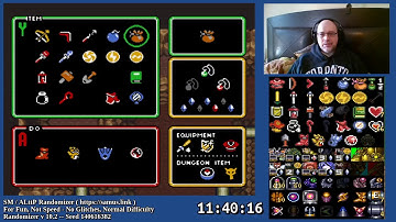 Super Metroid / A Link to the Past Randomizer 100% SlowRun - Part 5 of 7